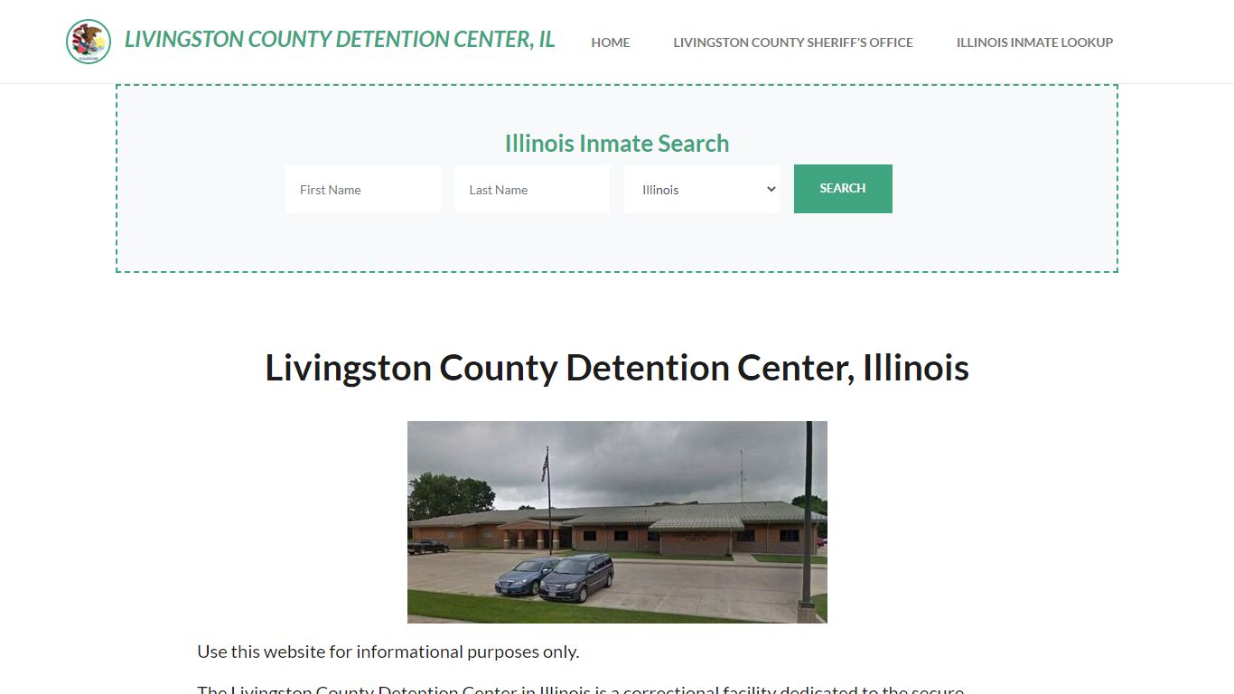 Livingston County Detention Center, IL Inmate Roster, Offender Search